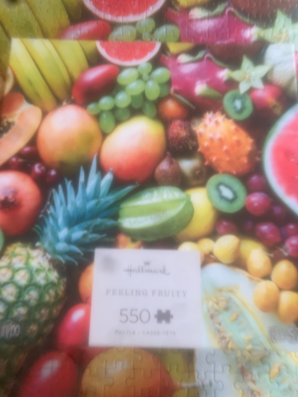 Puzzle by Hallmark. 550ct. Feeling Fruity